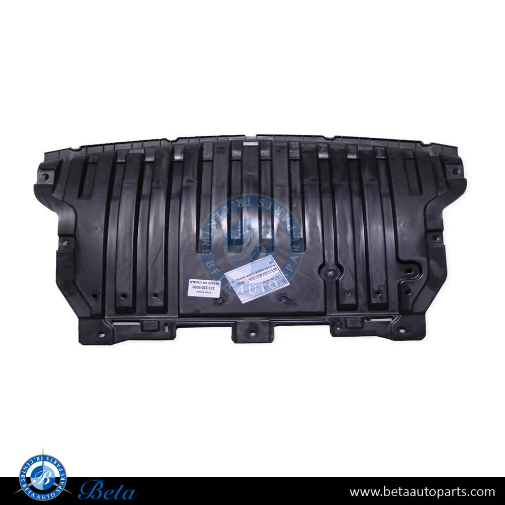 Front Bumper Under Cover 4Matic for Mercedes S-Class W223 2021-Up models, Part Number 2235200000 Front Bumper Under Cover 4Matic for Mercedes S-Class W223 2021-Up models, Part Number 2235200000